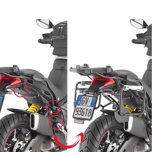GIVI Ducati PLOR7412CAM OUTBACK Rapid Release Frames