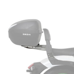 SHAD Australia NADTN Chrome Backrest Sissy Bar Adaptor Kit