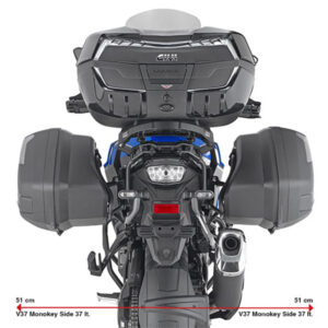 GIVI PLX3125 Suzuki Pannier Frames fits 800SE