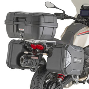 GIVI 8209KIT Specific kit to install the SRA8209 Aluminium Rear Rack with the OEM Moto Guzzi Hard Side Cases.