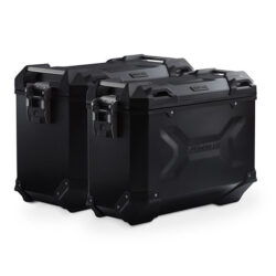 SW-Motech TRAX ADV 45L Left + 37L Right Black Side Case Set