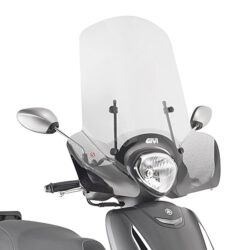 GIVI 2154A Yamaha Transparent Screen + A2154A fits d'elight 125