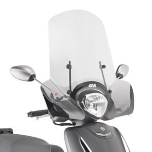 GIVI 2154A Yamaha Transparent Screen + A2154A fits d'elight 125
