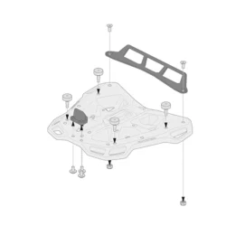 SW-Motech Australia Adapter kit for GIVI Monolock