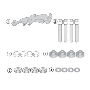 GIVI 3113KIT for TST3113 Pannier Holders fits Suzuki GSX-S750